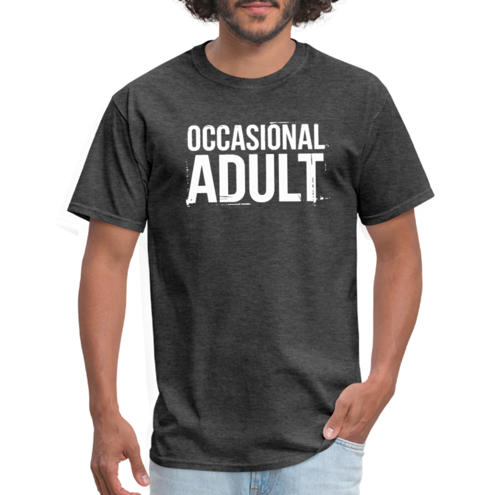 Occasional Adult T-Shirt - heather black