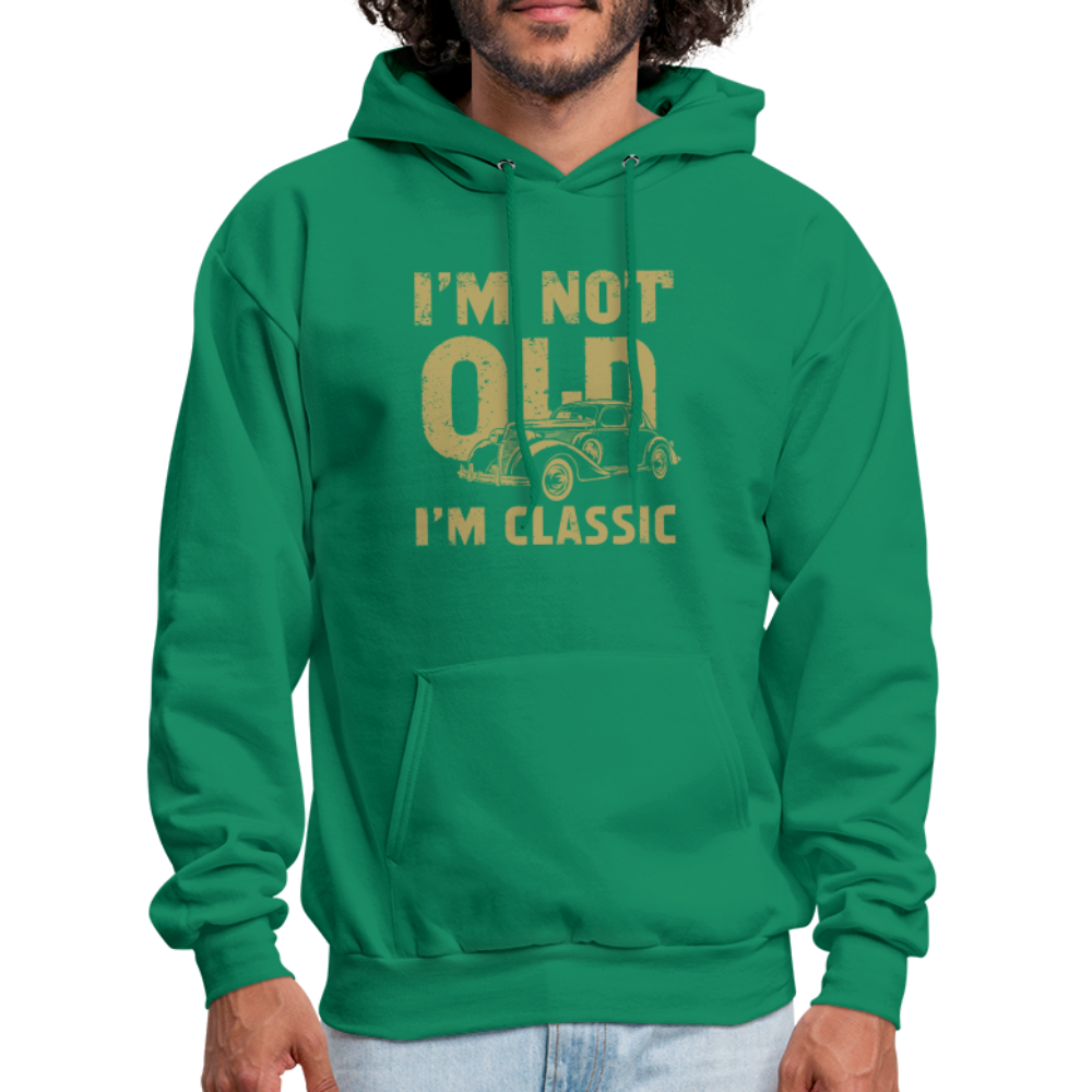 I'm Not Old I'M Classic Hoodie - Color: charcoal grey