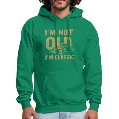 I'm Not Old I'M Classic Hoodie - Color: charcoal grey