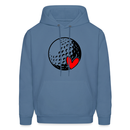 Love Golf Hoodie - denim blue