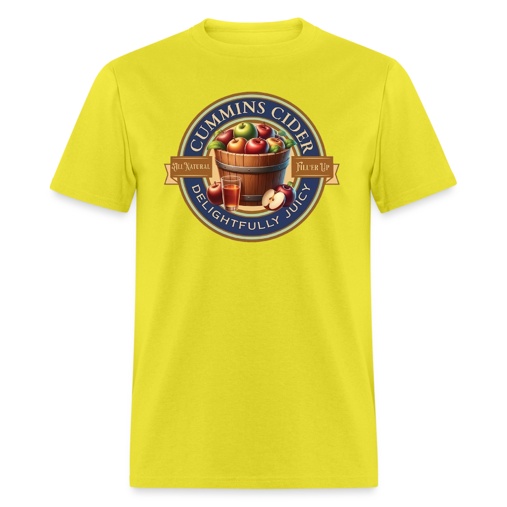 Cummins Cider T-Shirt - Color: yellow