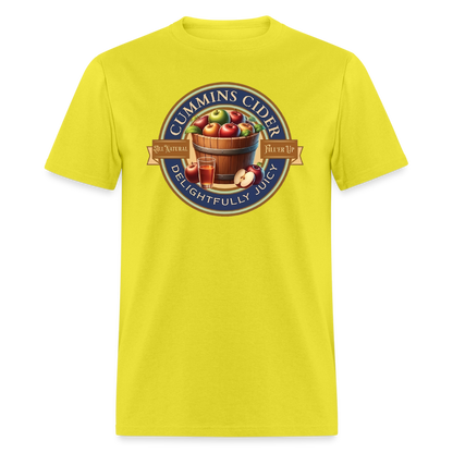 Cummins Cider T-Shirt - Color: yellow