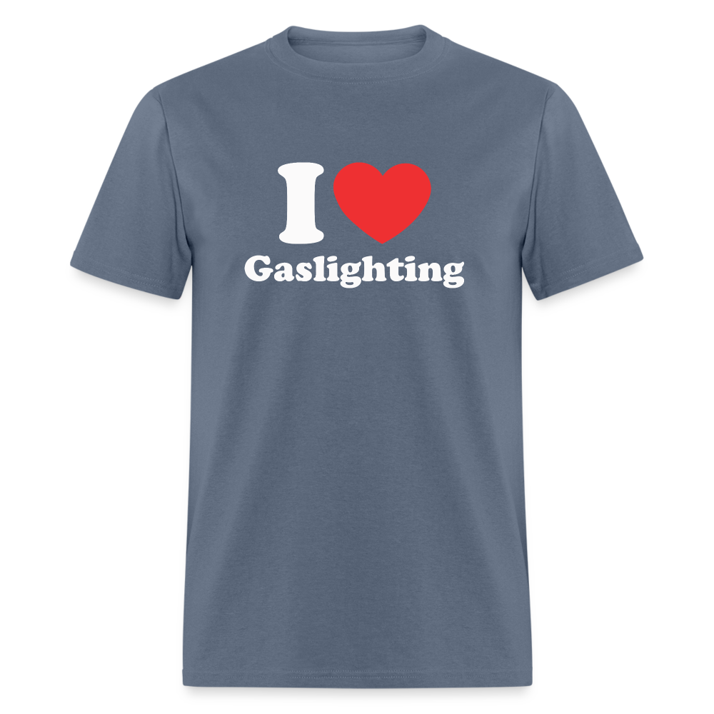 I Heart Gaslighting T-Shirt - denim