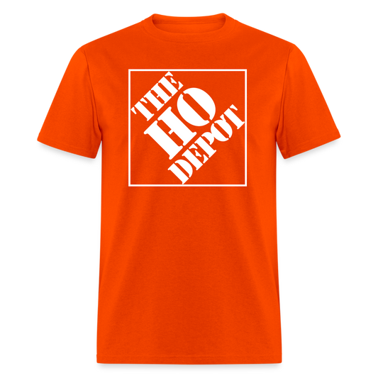 The Ho Depot T-Shirt - Color: orange