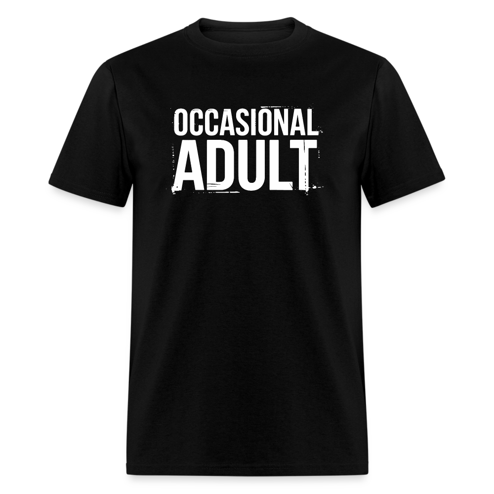 Occasional Adult T-Shirt - black