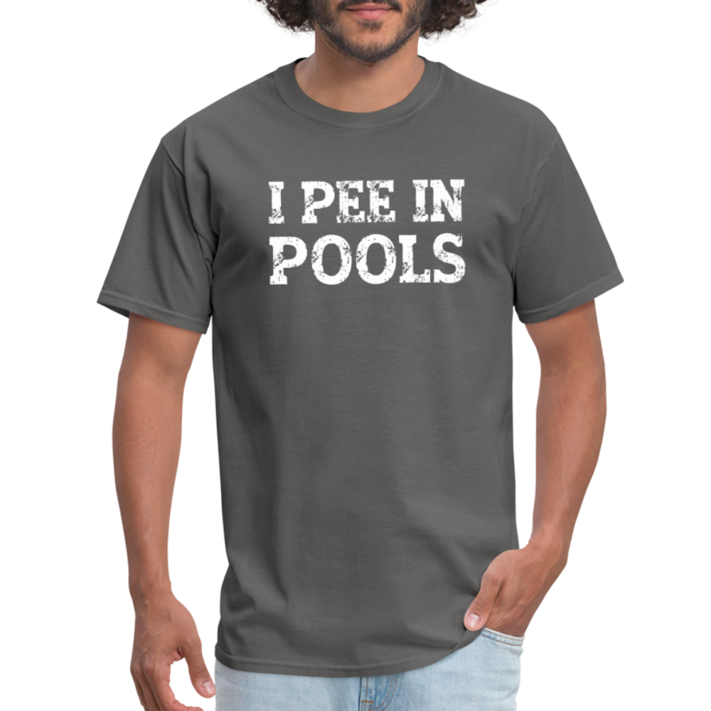 I Pee In Pools T-Shirt - Color: denim