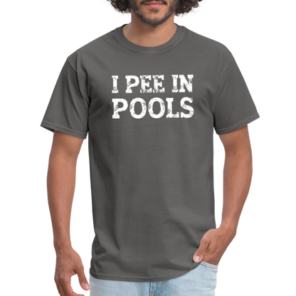 I Pee In Pools T-Shirt - Color: denim