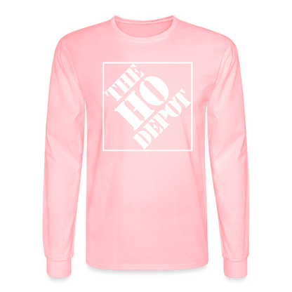 The Ho Depot Long Sleeve T-Shirt - pink