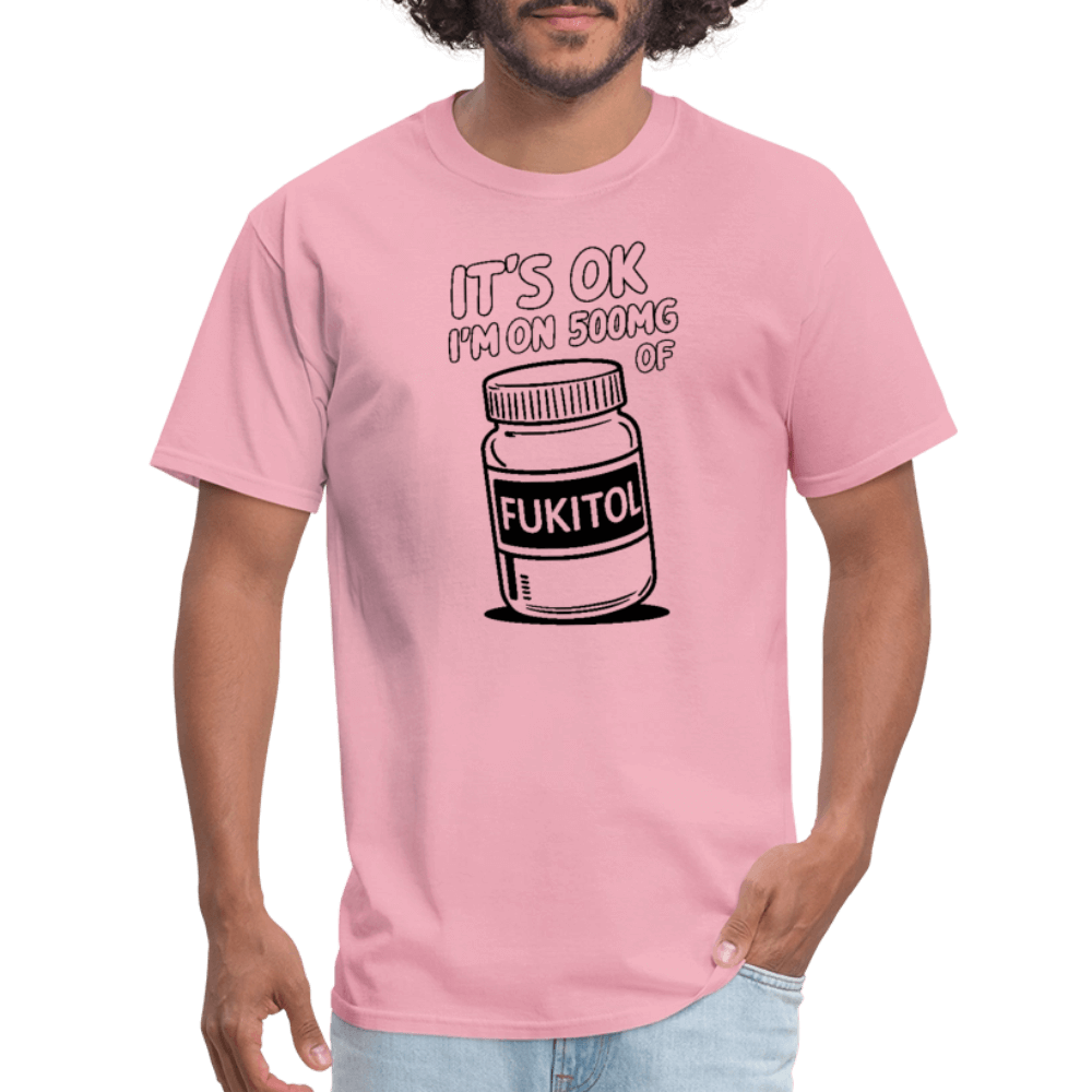 I'm 500mg of Fukitol T-Shirt Color: bright green