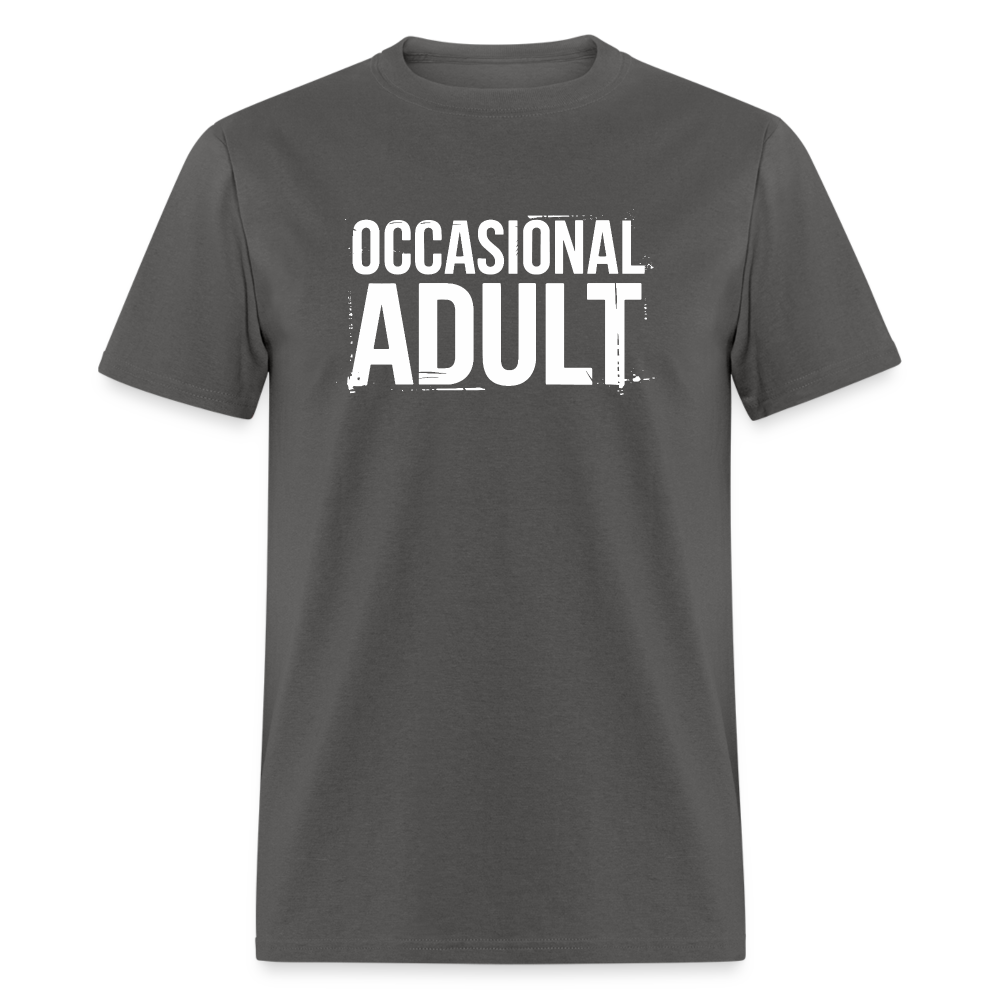 Occasional Adult T-Shirt - charcoal