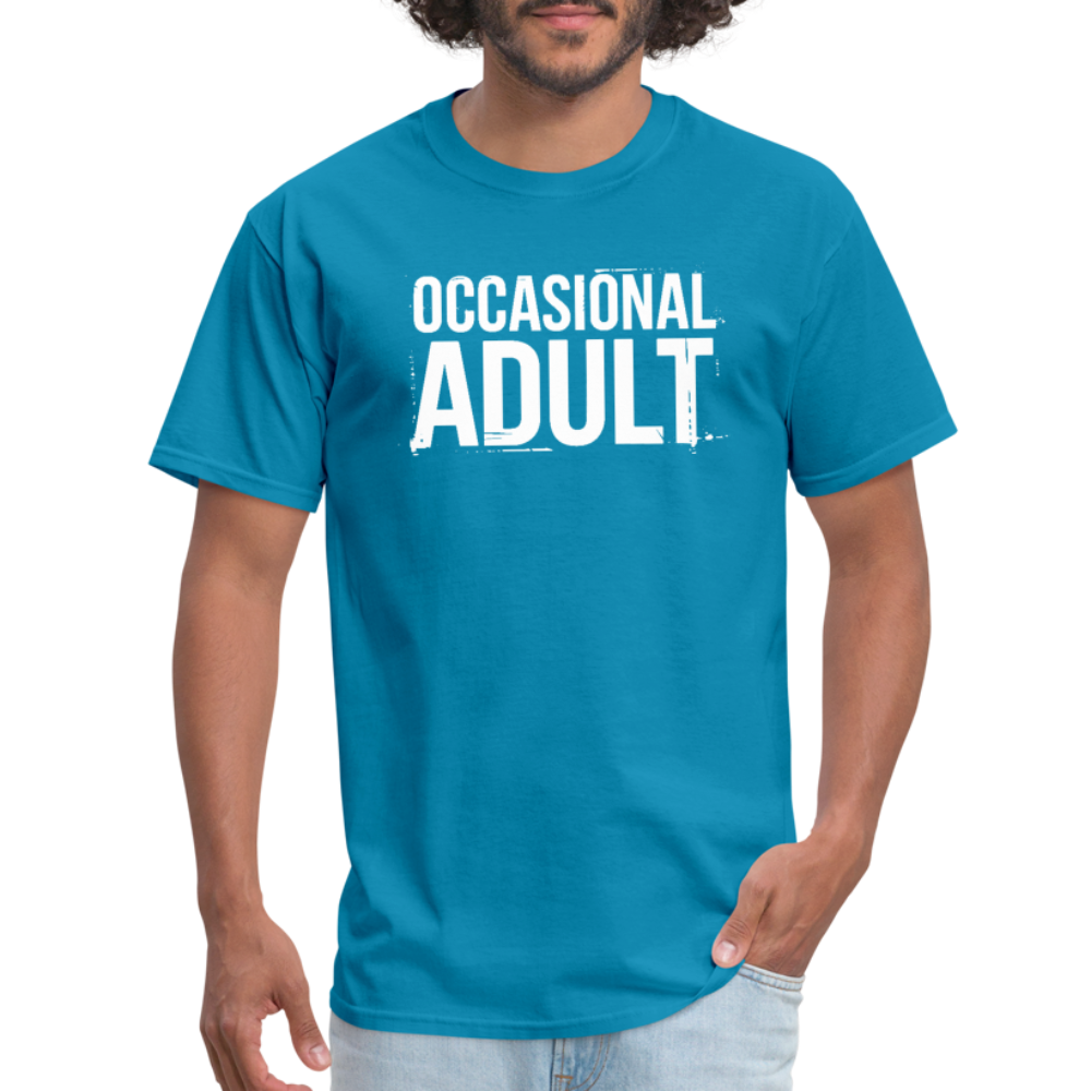 Occasional Adult T-Shirt - turquoise