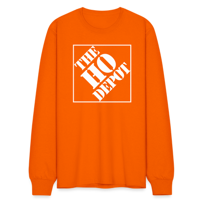 The Ho Depot Long Sleeve T-Shirt - orange