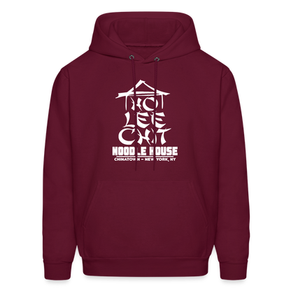 Ho Lee Chit Noodle House Hoodie - Color: burgundy