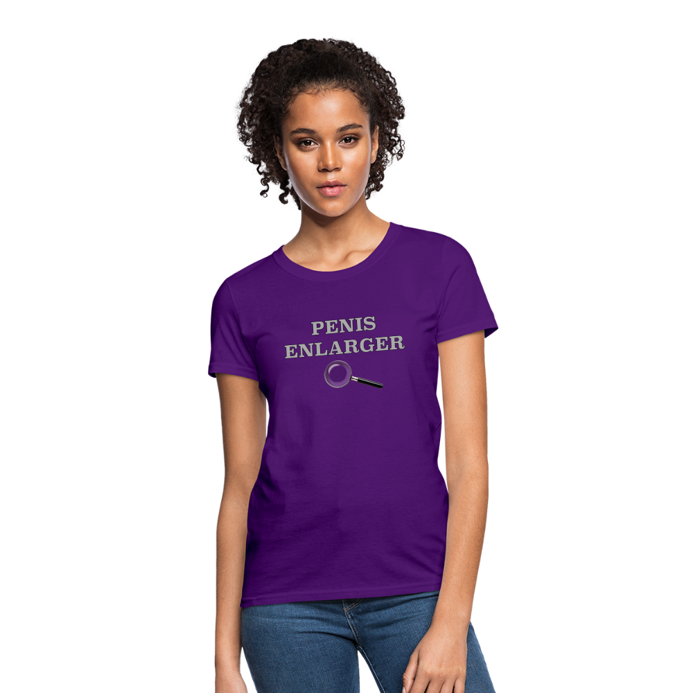 Penis Enlarger Women's T-Shirt (Funny Adult Humor) Color: pink