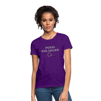 Penis Enlarger Women's T-Shirt (Funny Adult Humor) Color: pink