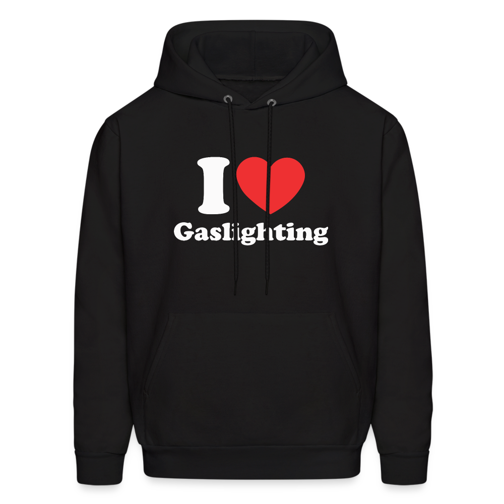 I Heart Gaslighting Hoodie - black