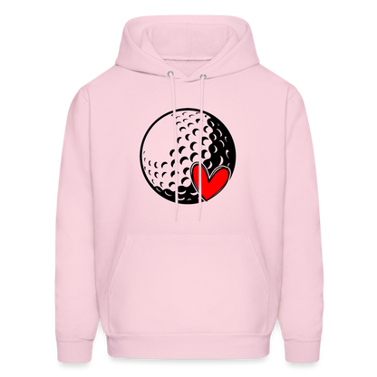 Love Golf Hoodie - pale pink