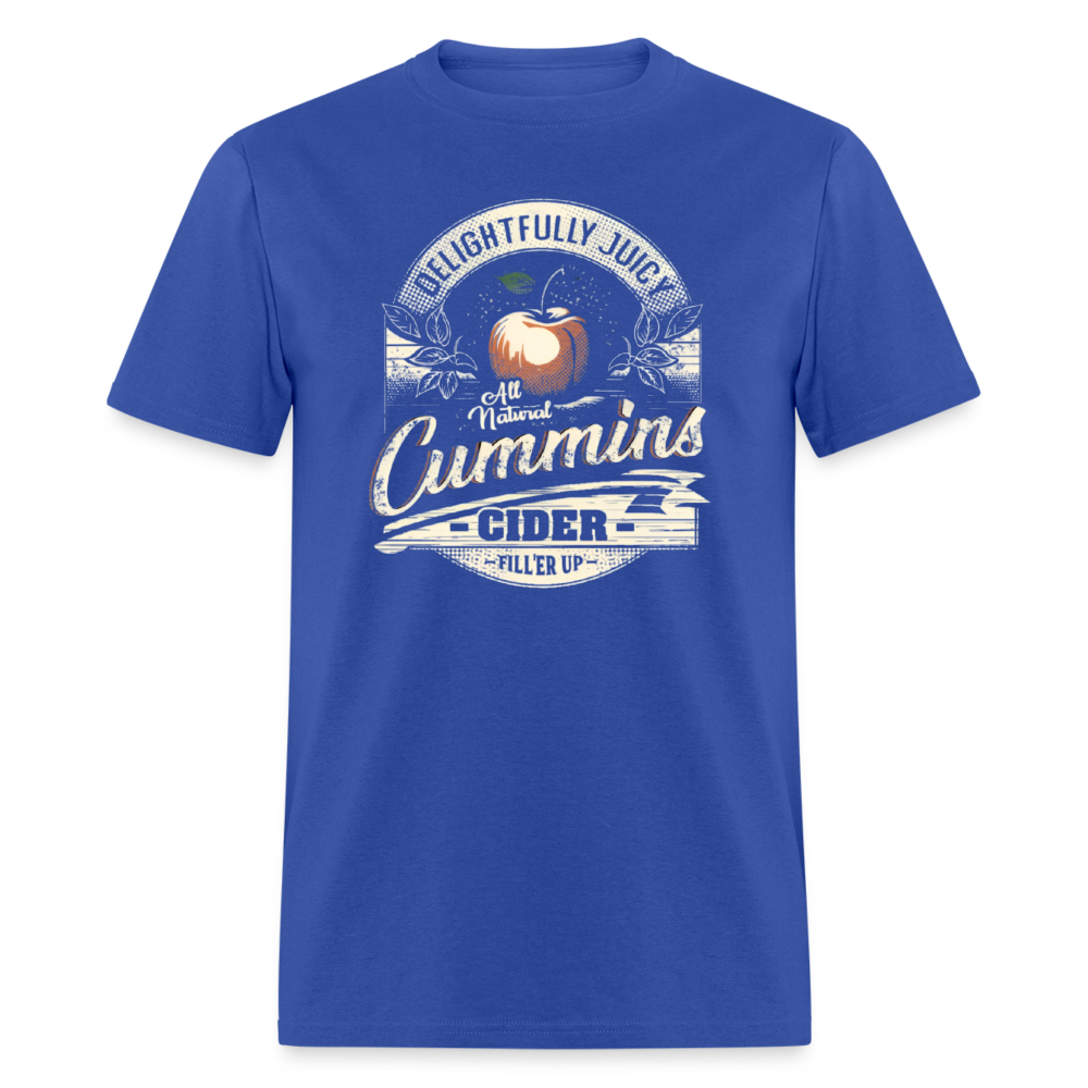 Vintage Cummins Cider T-Shirt - royal blue