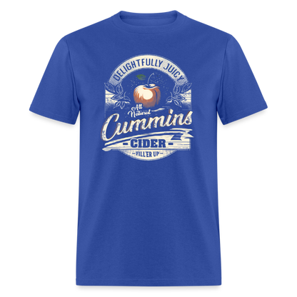 Vintage Cummins Cider T-Shirt - royal blue