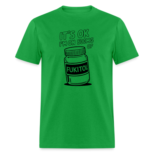 I'm 500mg of Fukitol T-Shirt - Color: bright green