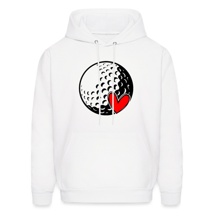 Love Golf Hoodie - white