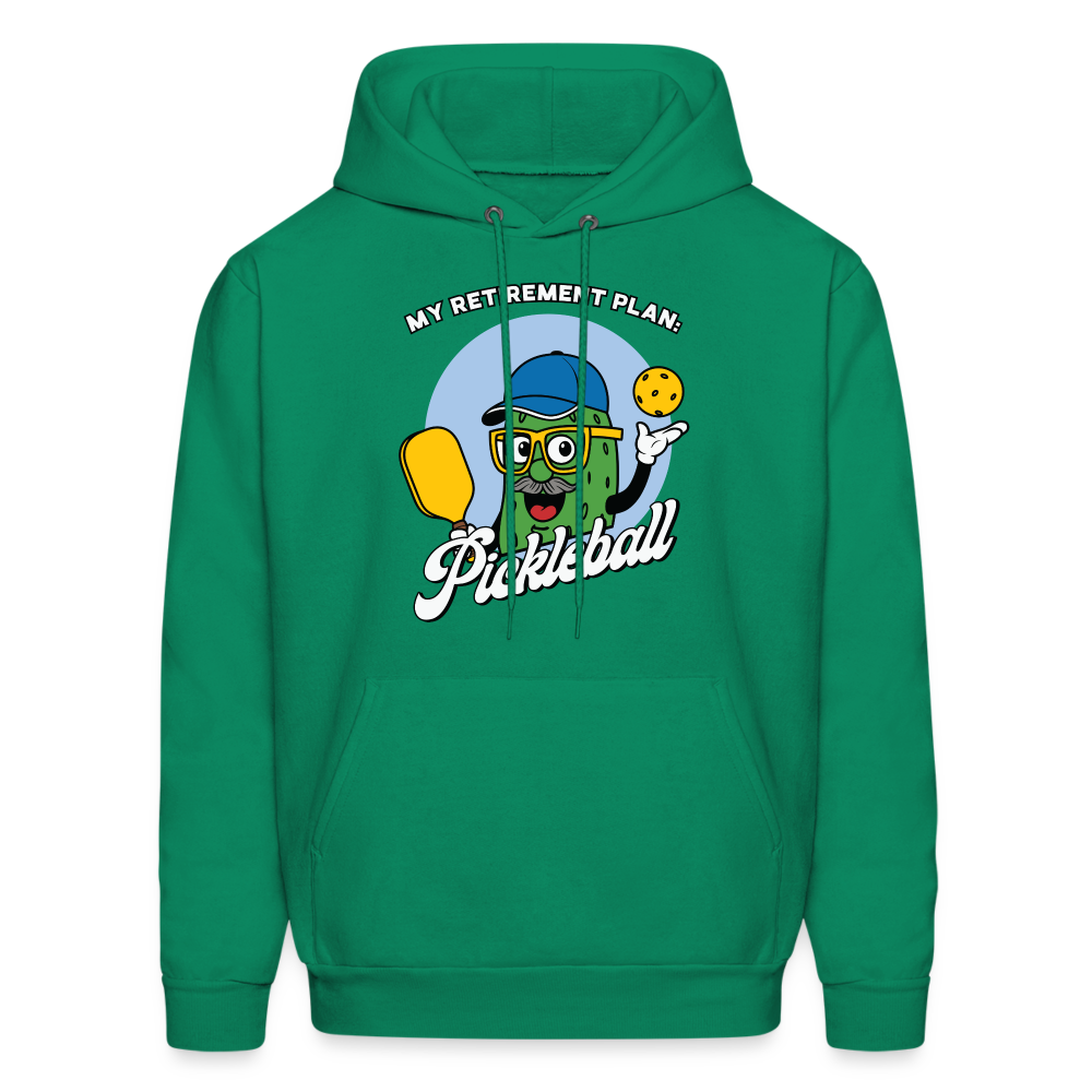 My Retirement Plan: Pickleball Hoodie - Color: kelly green