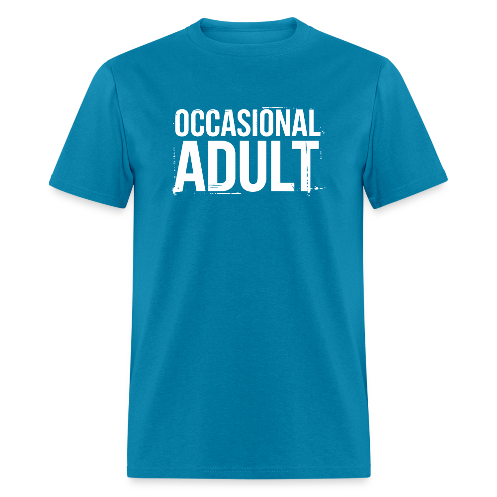 Occasional Adult T-Shirt - turquoise