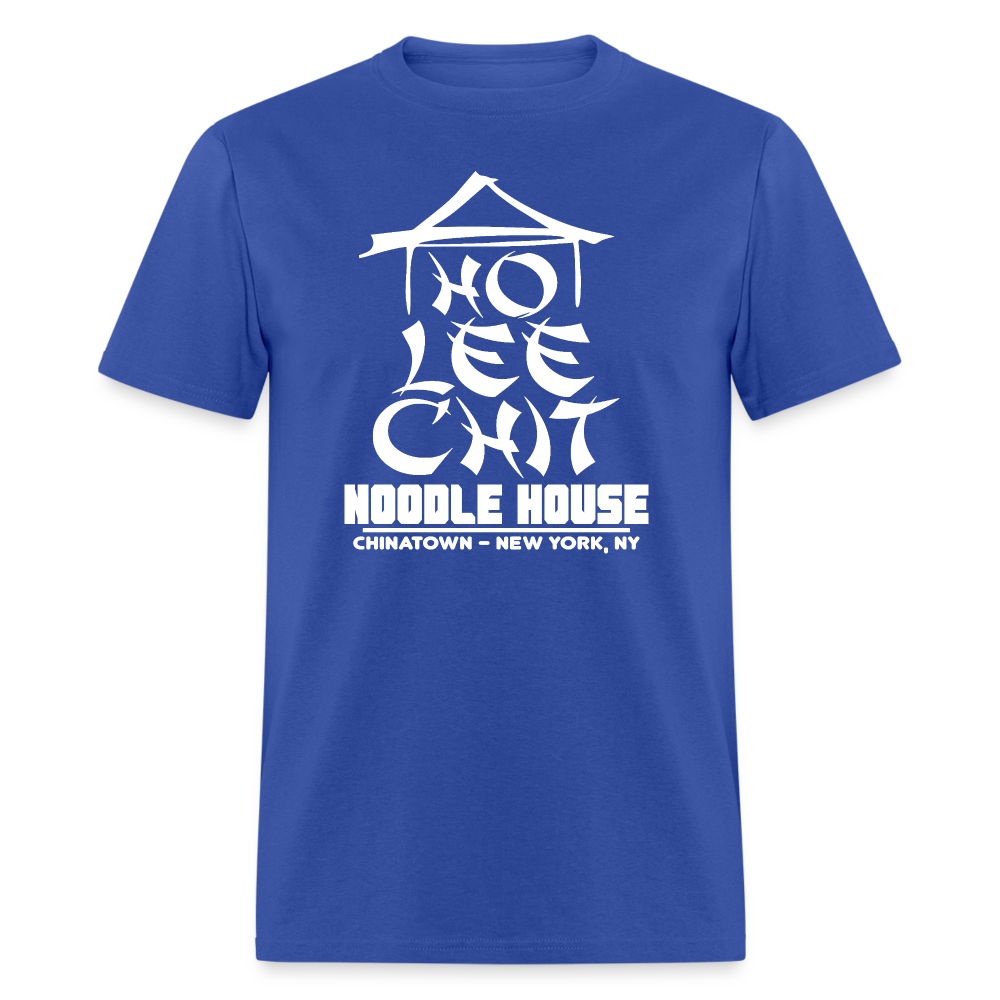 Ho Lee Chit Noodle House T-Shirt - Color: royal blue