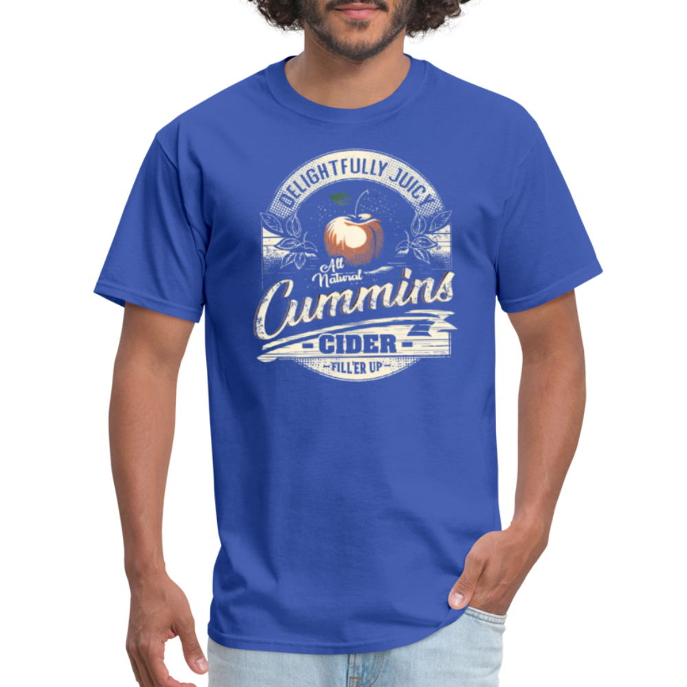 Vintage Cummins Cider T-Shirt - royal blue