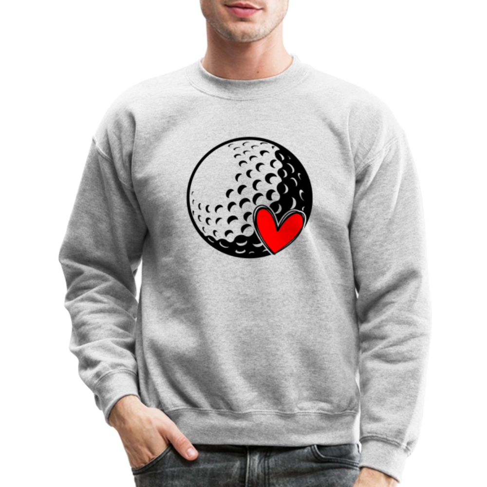 Love Golf Sweatshirt - heather gray