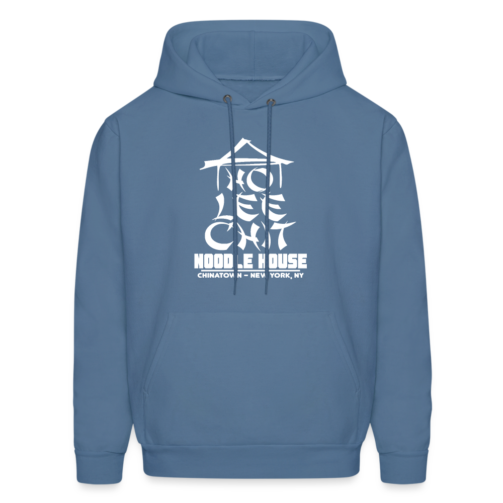 Ho Lee Chit Noodle House Hoodie - Color: denim blue