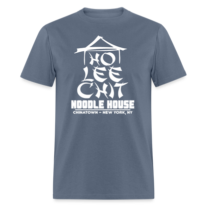 Ho Lee Chit Noodle House T-Shirt - Color: denim