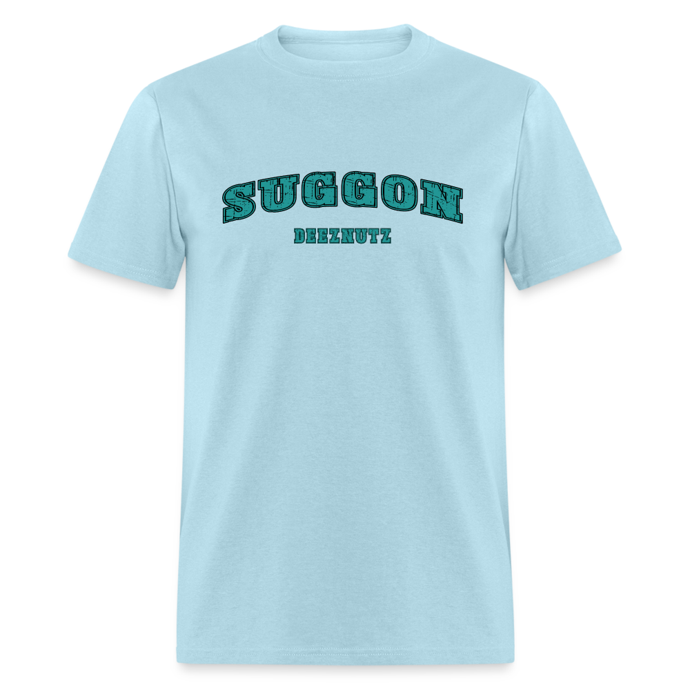 Suggon Deeznutz T-Shirt Color: powder blue