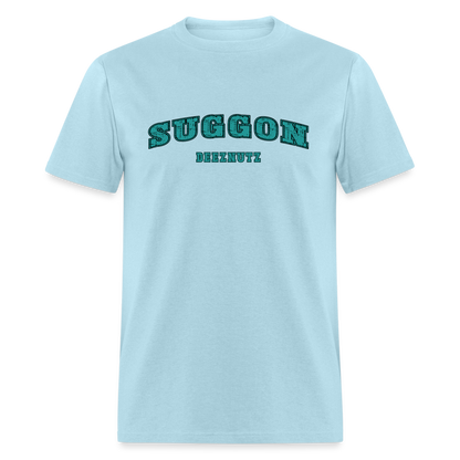 Suggon Deeznutz T-Shirt Color: powder blue