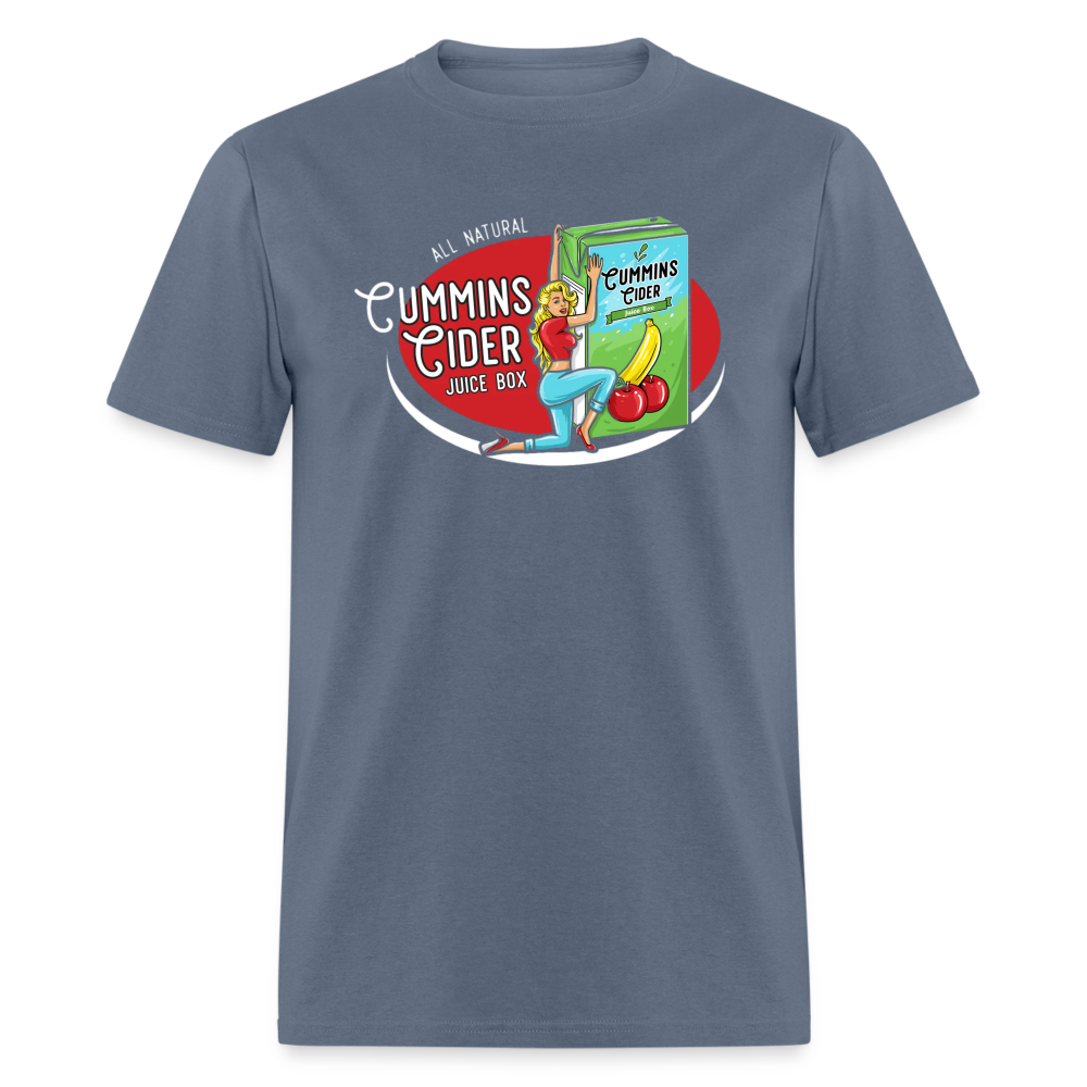 Cummins Cider Juice Box T-Shirt - denim