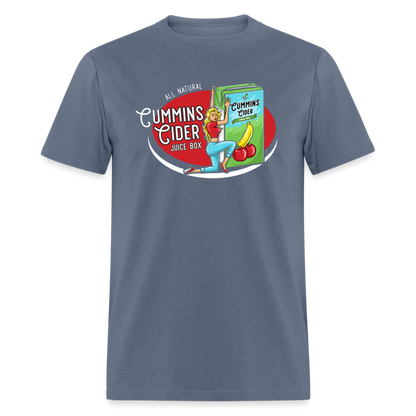 Cummins Cider Juice Box T-Shirt - denim