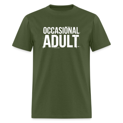 Occasional Adult T-Shirt - military green