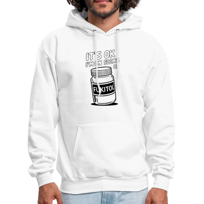 I'm 500mg of Fukitol Hoodie - Color: white