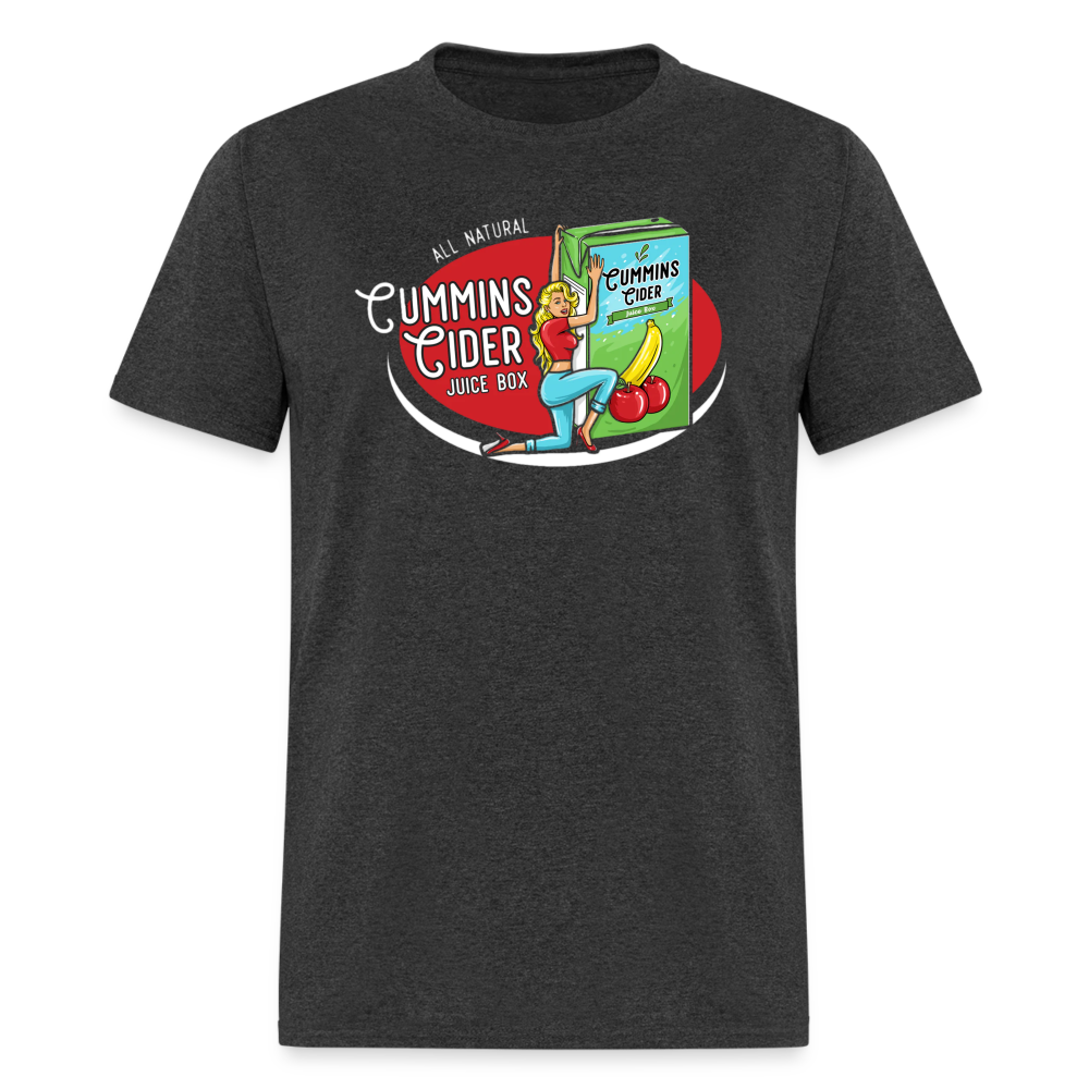 Cummins Cider Juice Box T-Shirt - heather black