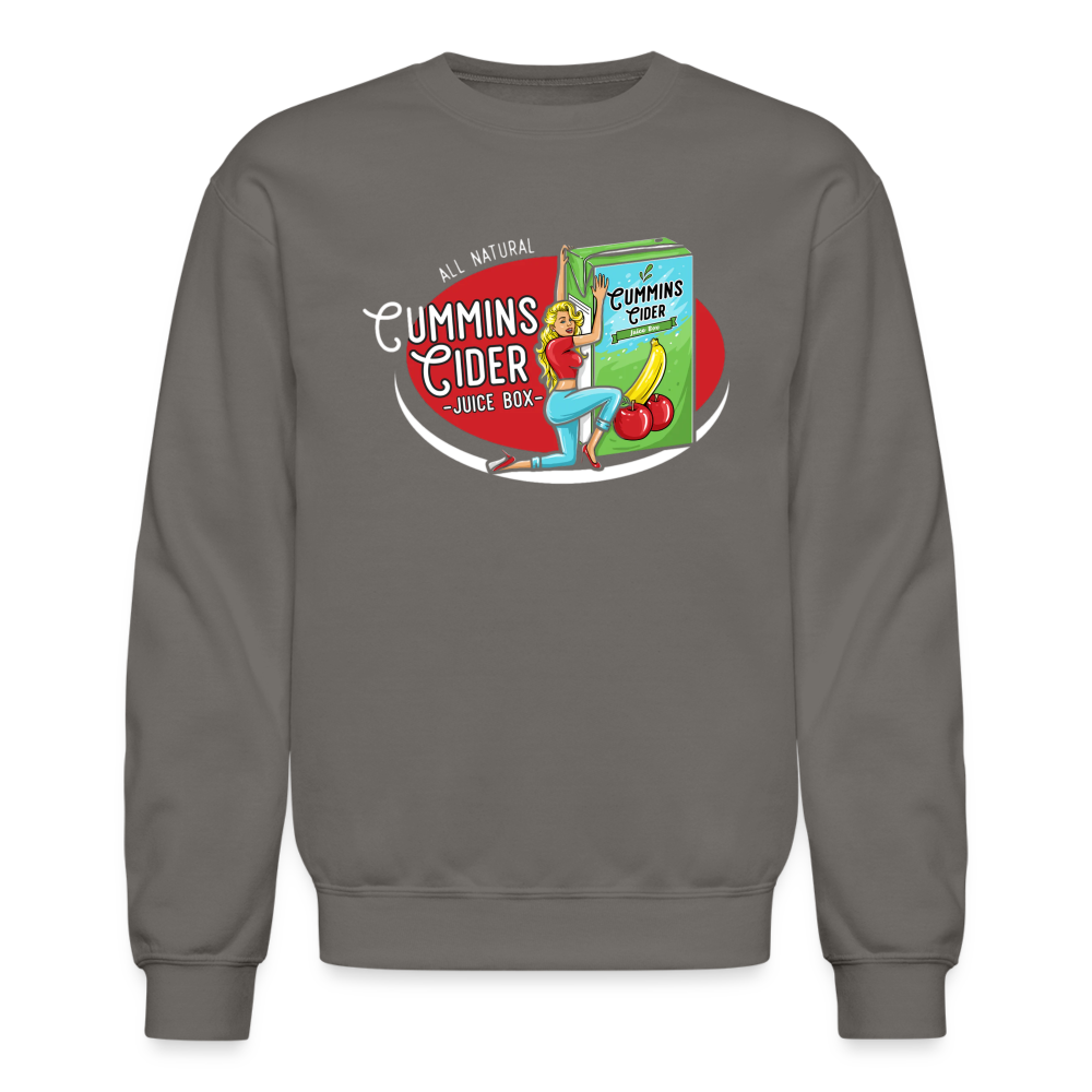 Cummins Cider Juice Box Sweatshirt - asphalt gray