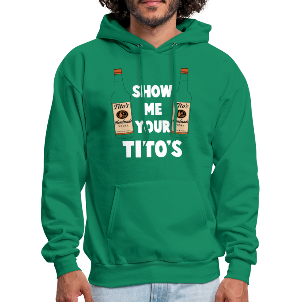 Show Me Your Tito's (Funny Vodka) Hoodie Color: Sand