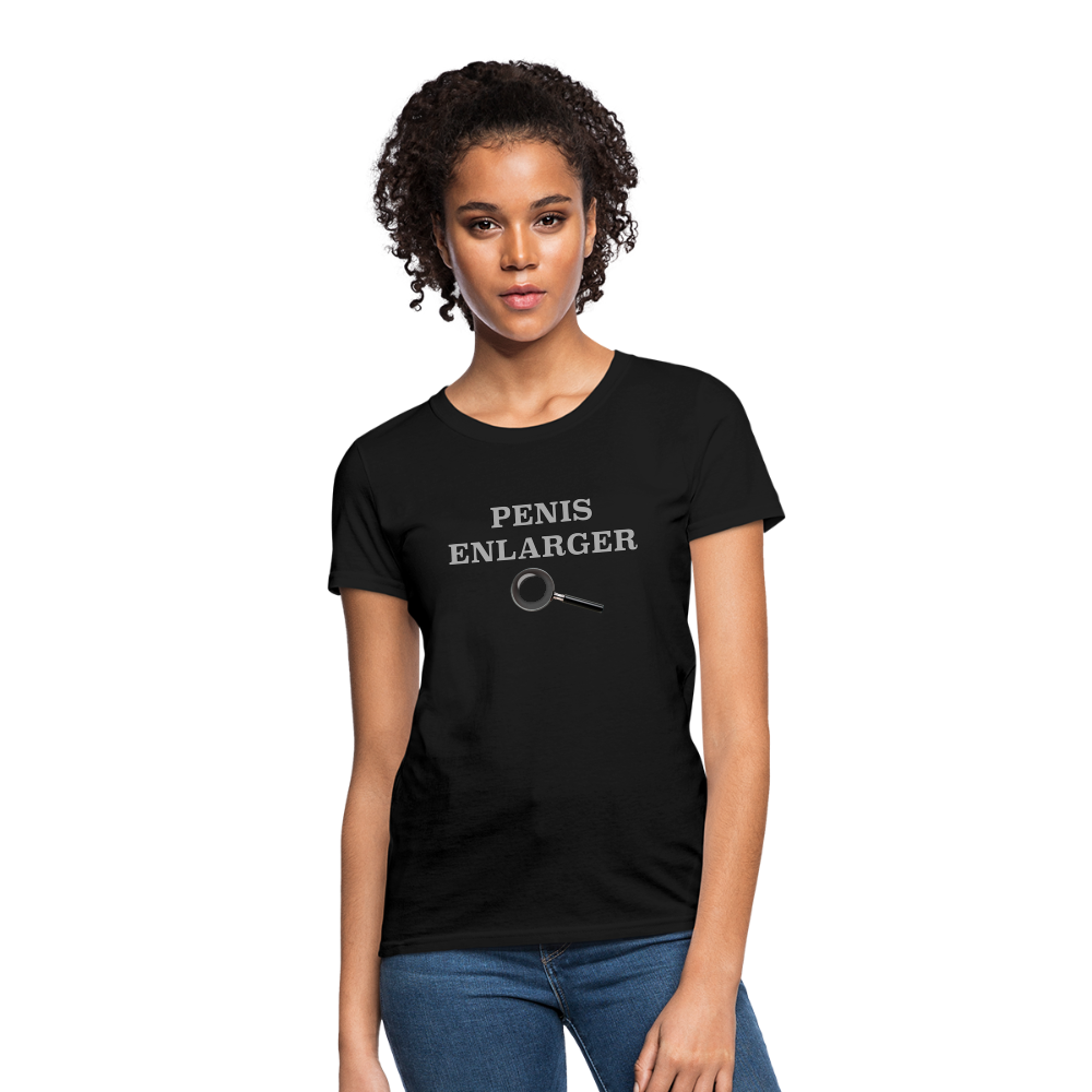 Penis Enlarger Women's T-Shirt (Funny Adult Humor) Color: pink