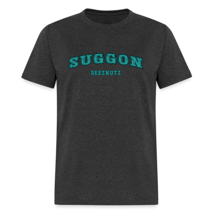 Suggon Deeznutz T-Shirt Color: heather black