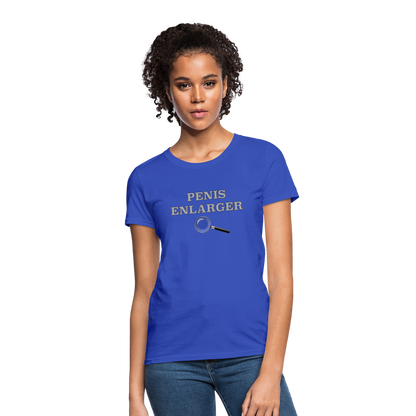 Penis Enlarger Women's T-Shirt (Funny Adult Humor) Color: pink