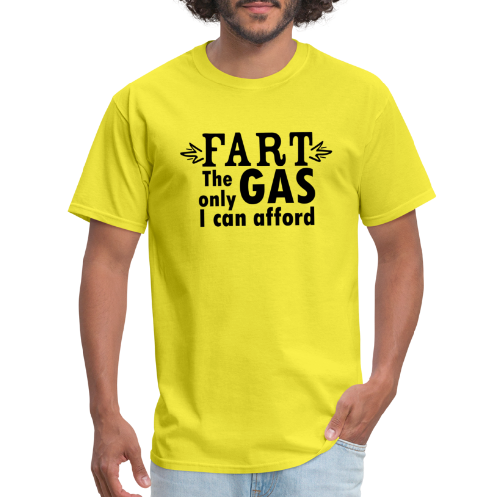 Fart the only Gas I can Afford T-Shirt - Color: denim