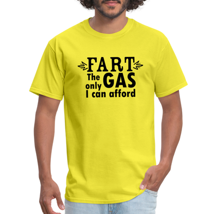 Fart the only Gas I can Afford T-Shirt - Color: denim