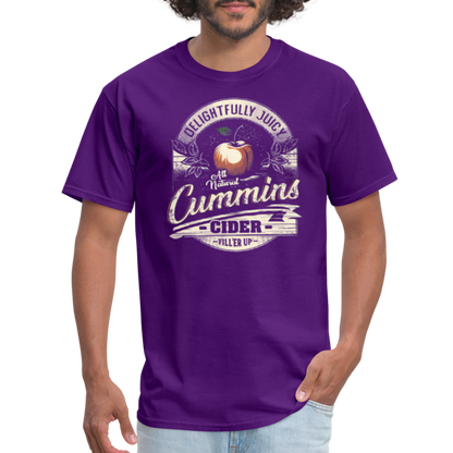 Vintage Cummins Cider T-Shirt - purple