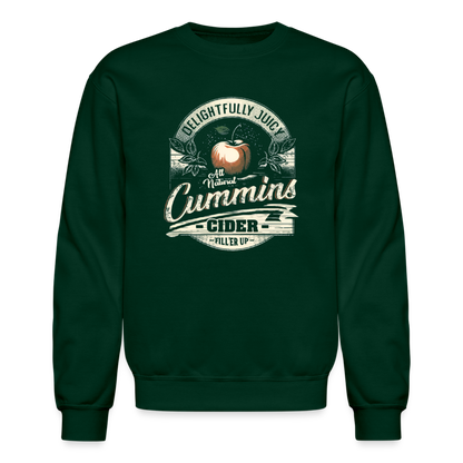 Vintage Cummins Cider Sweatshirt - forest green