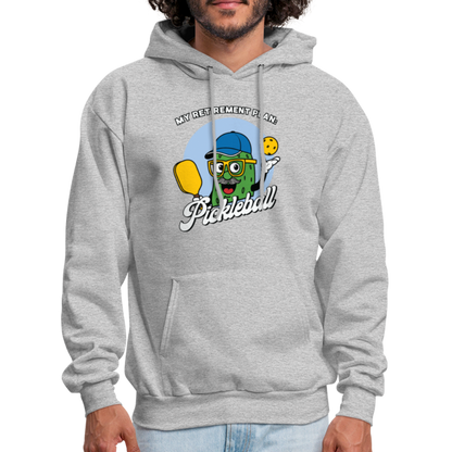 My Retirement Plan: Pickleball Hoodie - Color: white