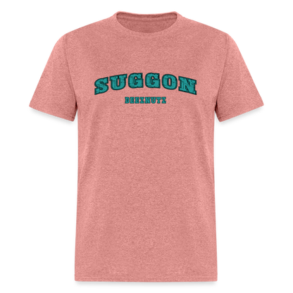 Suggon Deeznutz T-Shirt Color: heather mauve